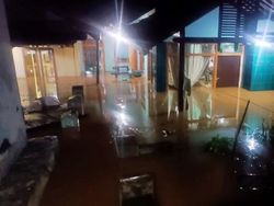 Sungai Citanduy Meluap, 6 Rumah di Ciamis Terendam