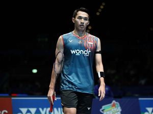 Jonatan Kalah, Salahkan Kondisi Lapangan Jonatan Kalah, Salahkan Kondisi Lapangan
