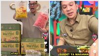 Jordi Onsu Sibuk Promosikan Lauk hingga JRD Snack di TikTok