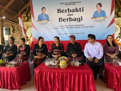 Sedana Arta Hadiri Aksi Sosial PKK, 100 Warga di Bangli Dapat Bantuan