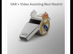 Meme VAR Diledek Jadi Video Asisten Real Madrid