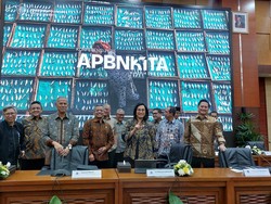 Jakarta Dikepung Demo, Sri Mulyani Tunda Konpers APBN