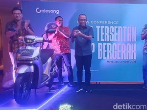 Motor Listrik Karya Anak Bangsa Resmi Mengaspal di Makassar Motor Listrik Karya Anak Bangsa Resmi Mengaspal di Makassar