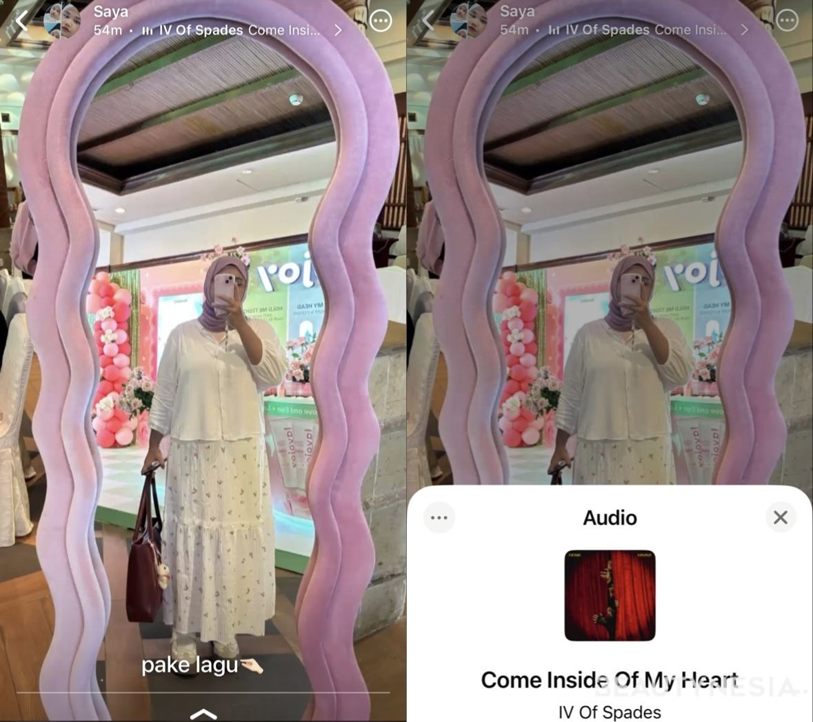 Status WA dengan musik