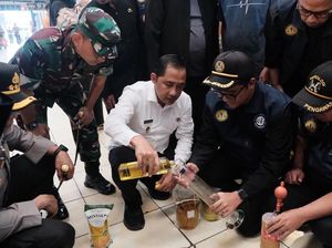 Wawalkot Depok Temukan Minyakita Botol 1 Liter Cuma Terisi 750 Ml di Sukatani Wawalkot Depok Temukan Minyakita Botol 1 Liter Cuma Terisi 750 Ml di Sukatani