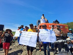 Warga Gandusari Blitar Desak Tambang Pasir Kali Putih, Ini Alasannya