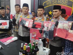 58 Tersangka Dibekuk Polisi dalam Operasi Pekat di Jombang