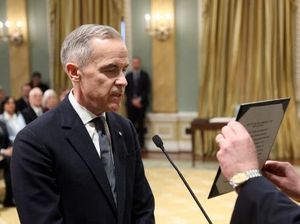 Mark Carney Resmi Dilantik Jadi PM Kanada Gantikan Justin Trudeau Mark Carney Resmi Dilantik Jadi PM Kanada Gantikan Justin Trudeau
