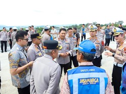 Kapolda Jateng Tinjau Jalur Tol Fungsional Solo-Jogja, Pastikan Arus Mudik Lancar
