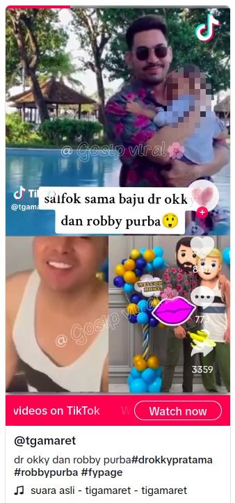 Unggahan soal Robby Purba dan Oky Pratama