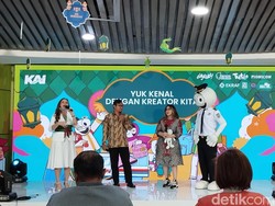 Unik Banget! Karakter Budi hingga Si Bedil Ada di 5 Lokomotif dan 15 Stasiun