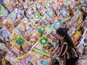 Parsel Lebaran Laris Manis di Surabaya