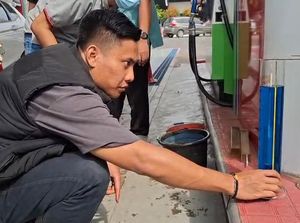 Polisi Tuban Cek SPBU Imbas Gaduh BBM Oplosan dan Jelang Arus Mudik