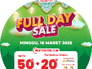 Mumpung Libur, Yuk Serbu Transmart Full Day Sale! Diskon Melimpah 50% + 20%
