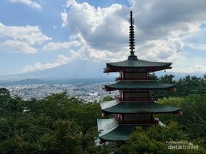 Pagoda Chureito di Yamanashi, Tempat Ikonik Lihat Gunung Fuji