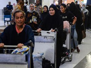 Dideportasi Arab Saudi, 193 PMI Ilegal Tiba di Soetta Dideportasi Arab Saudi, 193 PMI Ilegal Tiba di Soetta
