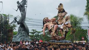 Meriahnya Festival Ogoh-ogoh Singasana 2025 di Bali