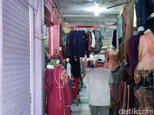 Pertengahan Ramadan, Pasar Baru Lamongan Masih Sepi Pertengahan Ramadan, Pasar Baru Lamongan Masih Sepi