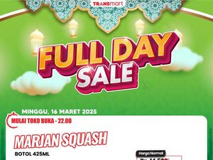 Sirup Harga Spesial Rp 9.500 Cuma di Transmart Full Day Sale