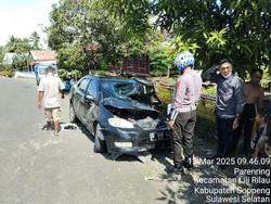 Ibunda Bupati Barru Tewas dalam Laka Tunggal, Sopirnya Diduga Ngantuk