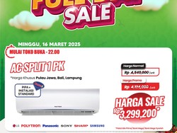 Cari AC Baru Langsung ke Transmart Full Day Sale! Bisa Diskon Rp 1 Juta