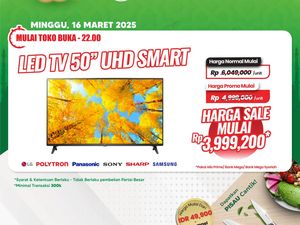 Smart TV UHD Diskon Besar di Transmart Full Day Sale, Harganya Jadi Segini