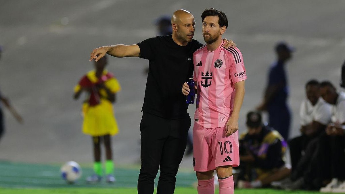 Javier Mascherano mengakui Inter Miami digendong Lionel Messi. (Foto: Getty Images/Kevin C. Cox)