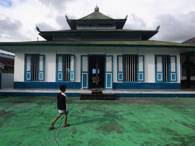 Masjid Tua Wani Tetap Kokoh Berdiri Meski Sempat Diterjang Tsunami