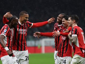 AC Milan Vs Como: Comeback, Rossoneri Menang 2-1
