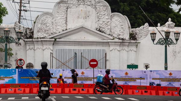 Plengkung Gading Yogyakarta Ditutup