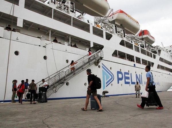 Suasana Mudik Mulai Terasa di Pelabuhan Bandar Deli Belawan Medan