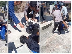 Nyali Besar! 2 Pemuda di Lampung Transaksi Narkoba Depan Kantor Polisi