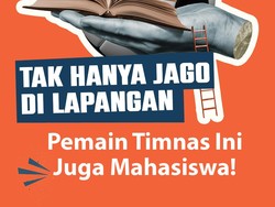 Infografis: Tak Hanya Jago di Lapangan, Pemain Timnas Ini Juga Mahasiswa!
