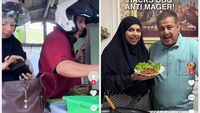 Dilla Jaidi Kompak Berburu Takjil dan Masak Bareng Pak Muh