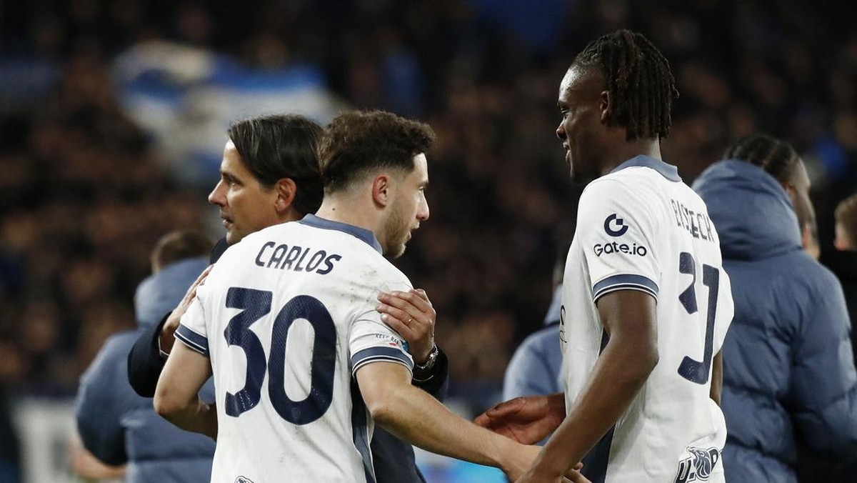 Inter Milan menjawab kritik dengan kemenangan atas Atalanta (REUTERS/Alessandro Garofalo)