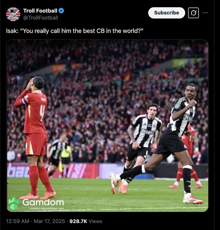 Meme Liverpool vs Newcastle Meme Liverpool vs Newcastle