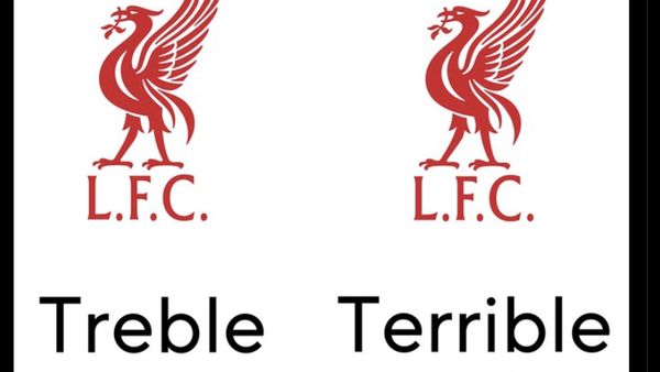 Meme: Liverpool dari Treble Jadi Terrible