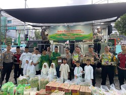 Bukber di Panti Asuhan Jakpus, Polda Metro Salurkan Bantuan ke Anak Yatim