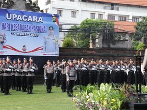 Polda Bali Laksanakan Upacara Hari Kesadaran Nasional Polda Bali Laksanakan Upacara Hari Kesadaran Nasional