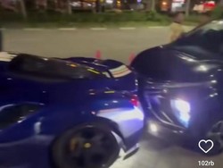 Kronologi Xpander Tabrak Pantat Ferrari Berujung Ringsek di PIK