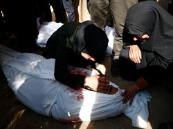 RS di Gaza Dipenuhi Korban Serangan Israel, Tim Medis Tak Mampu Rawat Semua