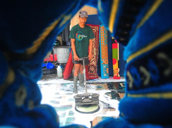 Jasa Cuci Karpet Meningkat Jelang Lebaran