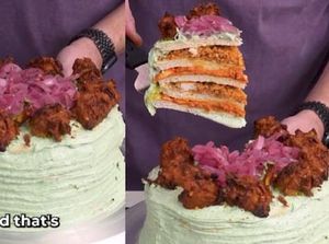 Wow! Chef Ini Bikin Kue dari Chicken Tikka Masala Khas India