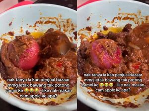 Niat Beli Rendang Daging, Wanita Ini Malah Dapat Rendang Bawang Niat Beli Rendang Daging, Wanita Ini Malah Dapat Rendang Bawang