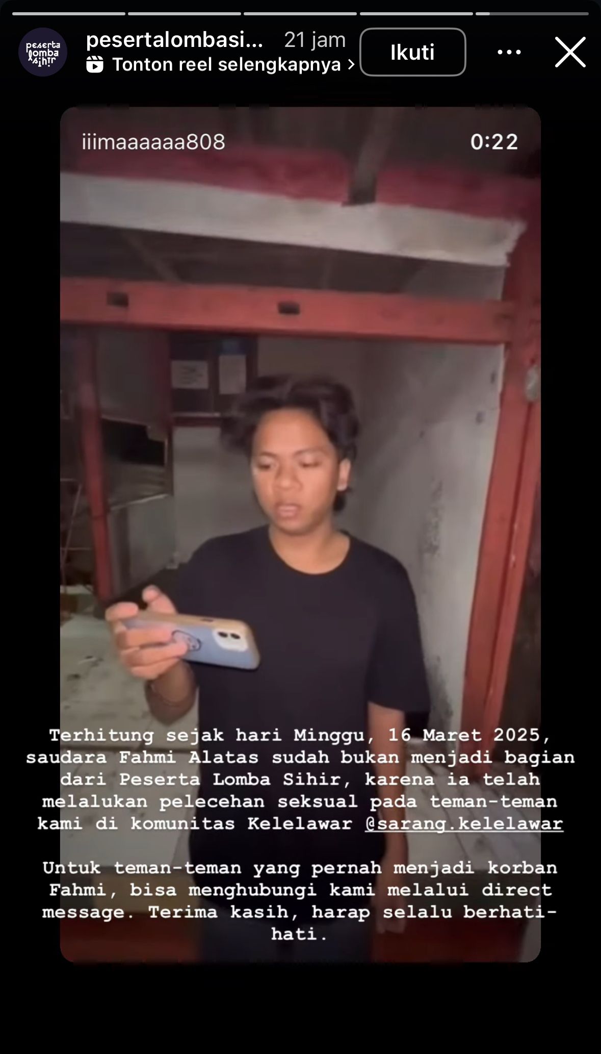 Pelecehan seksual di konser musik