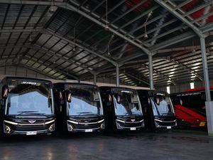 PO Juragan99 Trans Rilis 4 Bus Baru untuk Angkutan Mudik, Pakai Sasis Mercy PO Juragan99 Trans Rilis 4 Bus Baru untuk Angkutan Mudik, Pakai Sasis Mercy