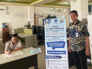 Disnakertrans Jambi Minta Pekerja Swasta-Ojol Lapor Jika Tak Terima THR Disnakertrans Jambi Minta Pekerja Swasta-Ojol Lapor Jika Tak Terima THR