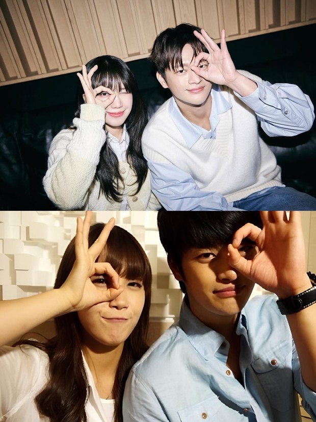 Potret Jung Eun Ji dan Seo In Guk