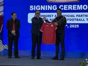 Cegah Barang Palsu, PSSI Rilis Jersey Timnas Indonesia Harga Miring Cegah Barang Palsu, PSSI Rilis Jersey Timnas Indonesia Harga Miring