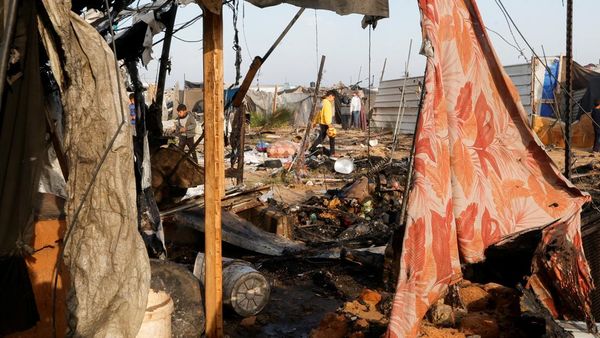 Serangan Terbaru Israel Hancurkan Pengungsian di Khan Younis Gaza